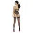 Cottelli - open body met bandjes en jarretels - zwart - XL