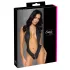 Cottelli Party - damesbody met kraag - zwart
