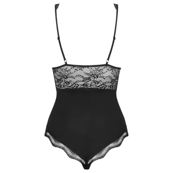Obsessive Luvae - body - transparant borstgedeelte - zwart