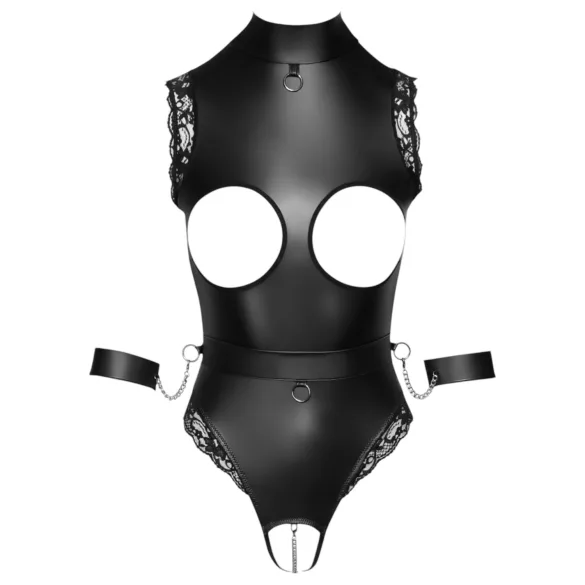 Cottelli Bondage - open cup body - zwart - L