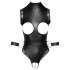 Cottelli Bondage - open cup body - zwart - L