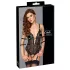Cottelli Bondage - open kanten body - zwart
