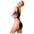 Noir - doorzichtige body (zwart) - XL