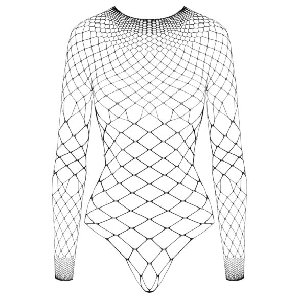 Cottelli - open body met strass steentjes - zwart - S-L