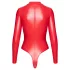 Noir - body - glanzend effect - rood - L
