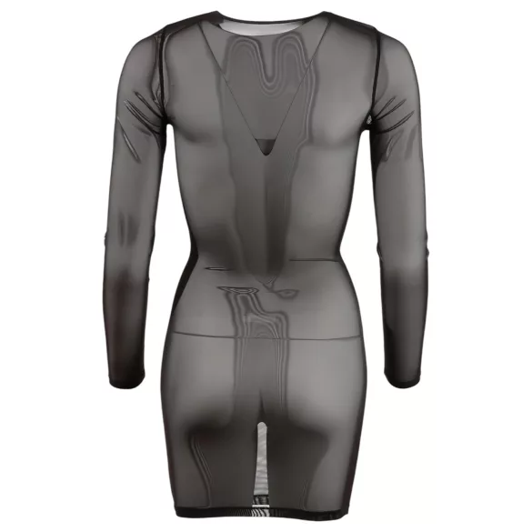 Cottelli - transparante jurk - zwart - M