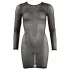 Cottelli - transparante jurk - zwart - XL