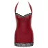 Cottelli - glanzende minijurk (rood)