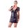 Cottelli Plus Size - babydoll met strik en kant - zwart