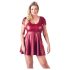 / Cottelli Plus Size - A-lijn mini-jurk (rood) - XL