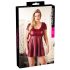 / Cottelli Plus Size - A-lijn mini-jurk (rood) - 4XL
