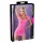 Cottelli Party - mini jurk - glanzend, korte mouw - roze - L