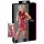 Cottelli Party - glanzende, mouwloze minijurk met ritssluiting (rood) - M