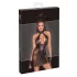 Noir - veters mini-jurk (zwart) - L