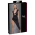 Cottelli Party - asymmetrische jurk met ring (zwart) - M