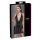 Cottelli Party - Zwart jurk met slangenprint - M