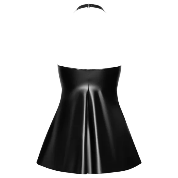 Noir - minijurk met slangenprint - zwart - L