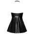 Noir - minijurk met slangenprint - zwart - L