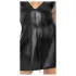 Noir - minijurk met slangenprint - zwart - XL