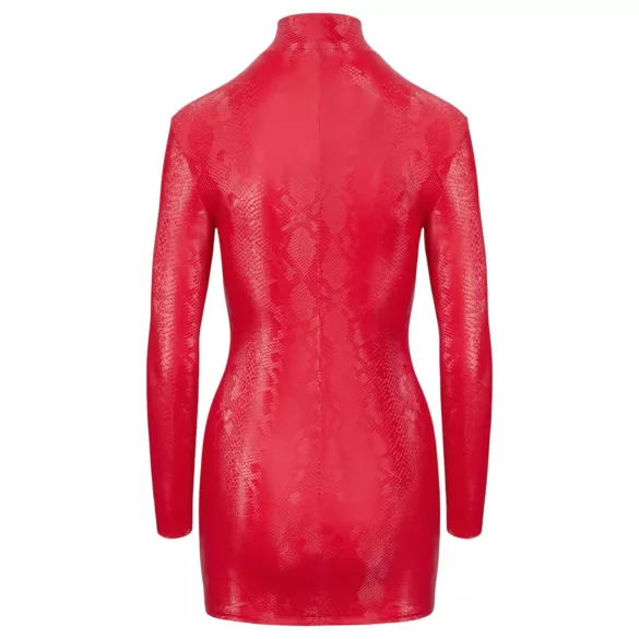Cottelli - minijurk - slangenprint - rood