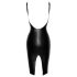 Noir - gesneden lederlook jurk (zwart) - L