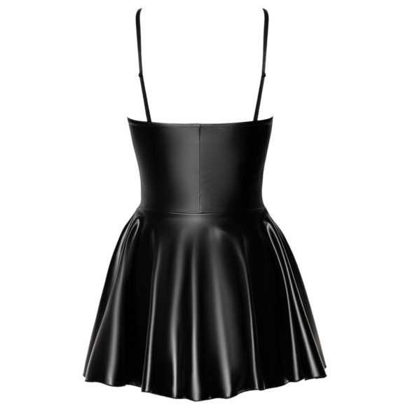 Noir Libido - mini jurk - mat - zwart - M