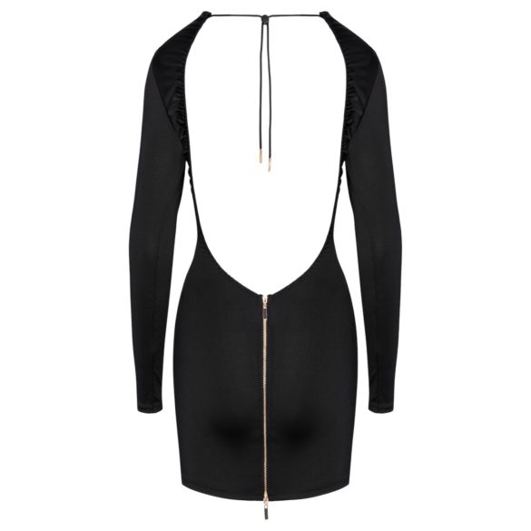 Cottelli - minijurk met open rug - zwart - M