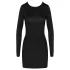 Cottelli - minijurk met open rug - zwart - L