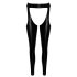 Noir - glanzende panty - chaps (zwart) - M