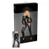 Noir - Catsuit dames - Glanzend - Lange mouw - Zwart - M