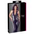 Cottelli Party - catsuit - glanzend - zwart - M