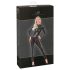 Noir - catsuit voor dames - slangendessin - zwart