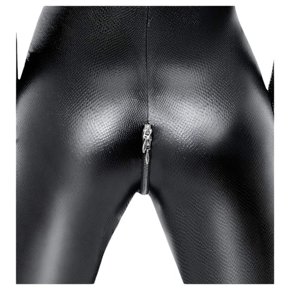 Noir - catsuit voor dames - slangendessin - zwart