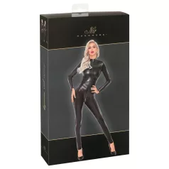 Noir - catsuit voor dames - slangendessin - zwart - M