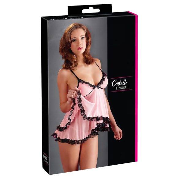 Cottelli - Zoet verleidelijke ruches - babydoll - L