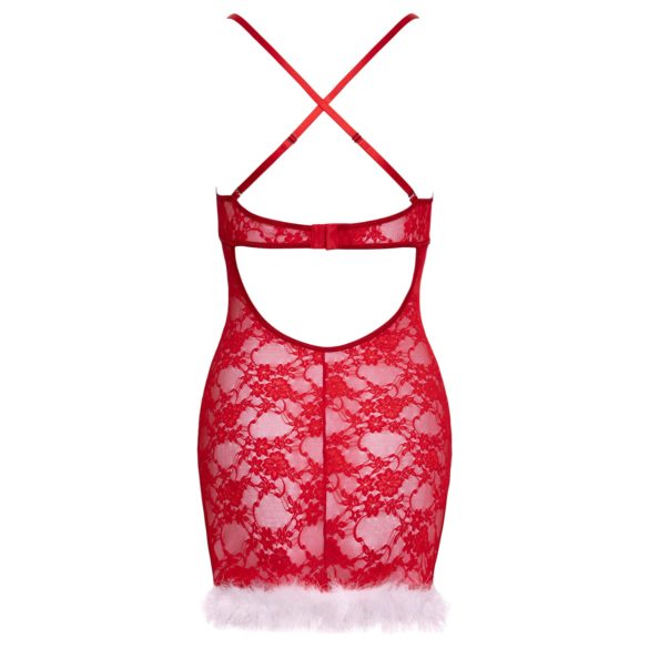 Cottelli - kerst minijurk (rood)