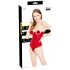 Black Level - vinyl corset - rood - M