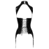 Black Level - open bh met jarretels - zwart - M
