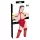 Black Level - open body met halternek - rood - L