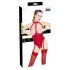 Black Level - open body met halternek - rood - L