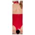 Black Level - open body met halternek (rood) - L