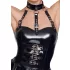 Black Level - body met halsband - zwart