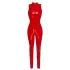 Black Level - catsuit zonder mouwen - rits - rood - S
