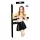 Black Level - latex minirok - zwart - M