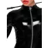Noir - catsuit met rits - lange mouwen - zwart - L