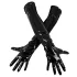 Black Level - lak handschoenen - glanzend - zwart - XL