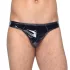 Black Level - herentanga lakleer - zwart - M