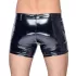 Black Level - heren boxershort met zijzak - lakleer - zwart - XL