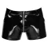Black Level - heren boxershort met zijzak - lakleer - zwart - 2XL