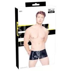 Black Level - heren short met rits - zwart